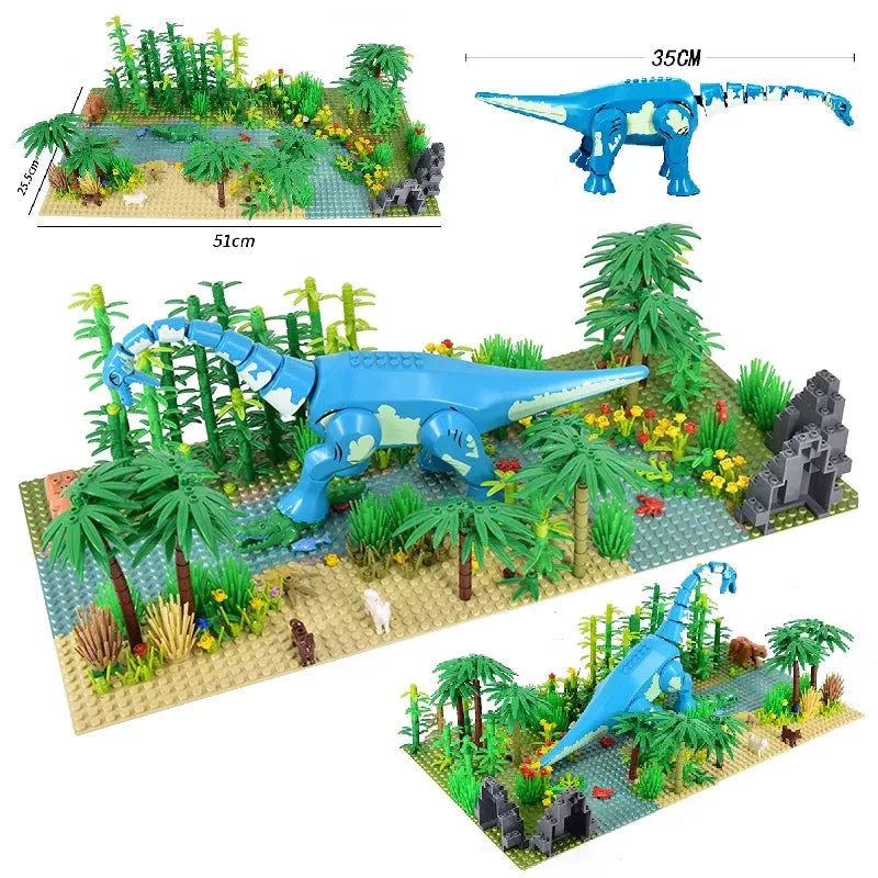 Set de construcție Jurassic World și dinozaur uriaș pentru Lego - mai multe variante