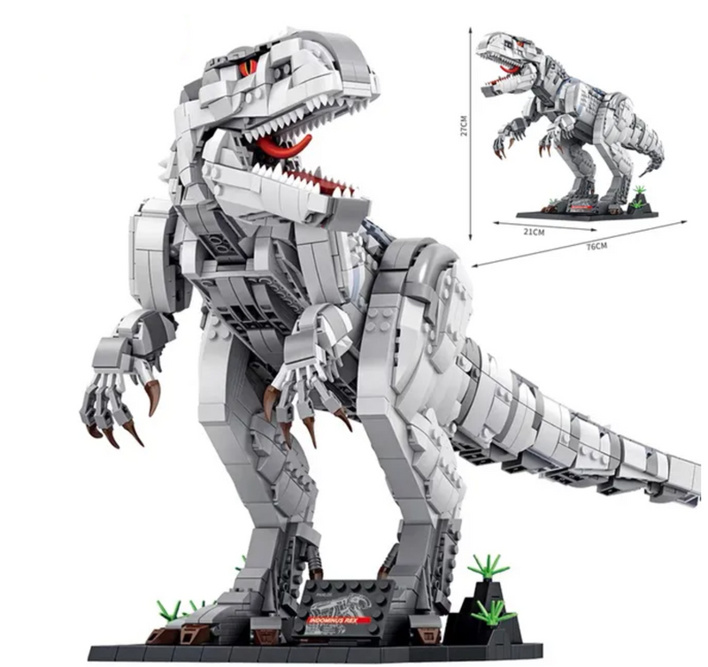 Set de construcție Jurassic Park Tyrannosaurus Rex pentru Lego