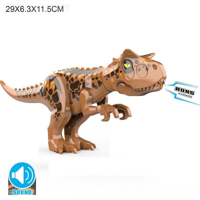 Figurină Jurassic World dinozaur Carnotaurus pentru Lego - 29 cm