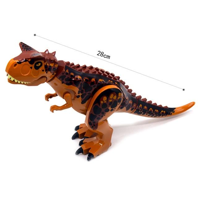 Figurină Jurassic World dinozaur Carnotaurus pentru Lego - 29 cm