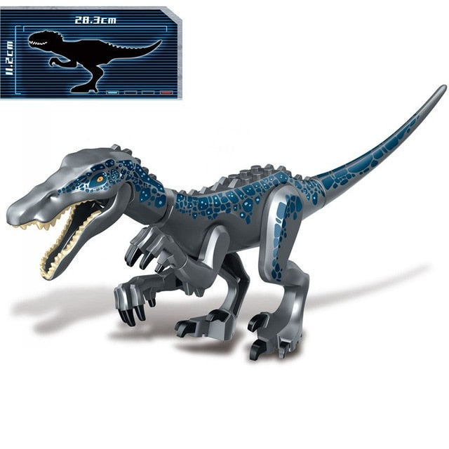 Figurină de dinozaur Jurassic World Indoraptor pentru Lego - 28 cm