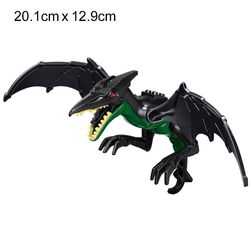 Figurină Jurassic World dinozaur Pterodactil pentru Lego - 20 cm