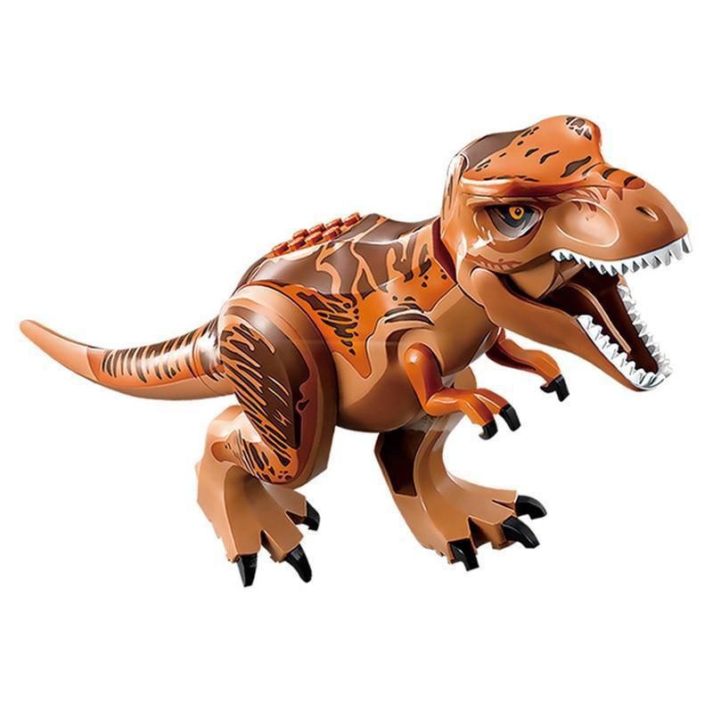 Figurină de dinozaur Jurassic World Tyrannosaurus Rex pentru Lego - 29 cm