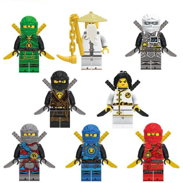 Figurine Ninja pentru Lego - 8 buc