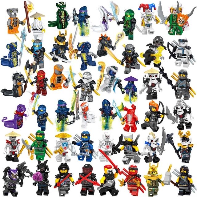 Figurine Ninja pentru Lego - 48 buc