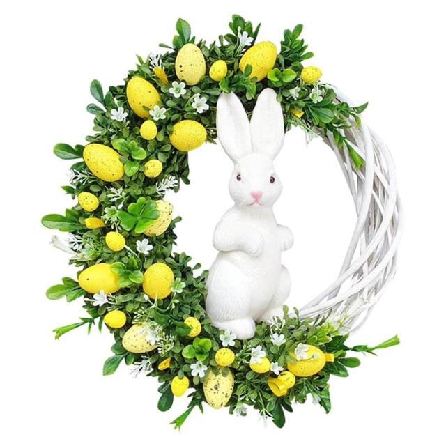 Coroniță decorativă de Paște cu iepure - mai multe variante