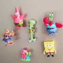 Magneți 3D pentru frigider Spongebob - 6 buc