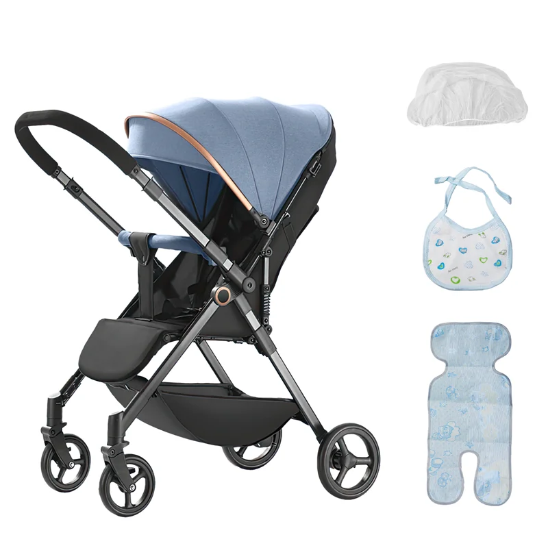Ultralight cărucior pliabil cu suspensie - mai multe variante