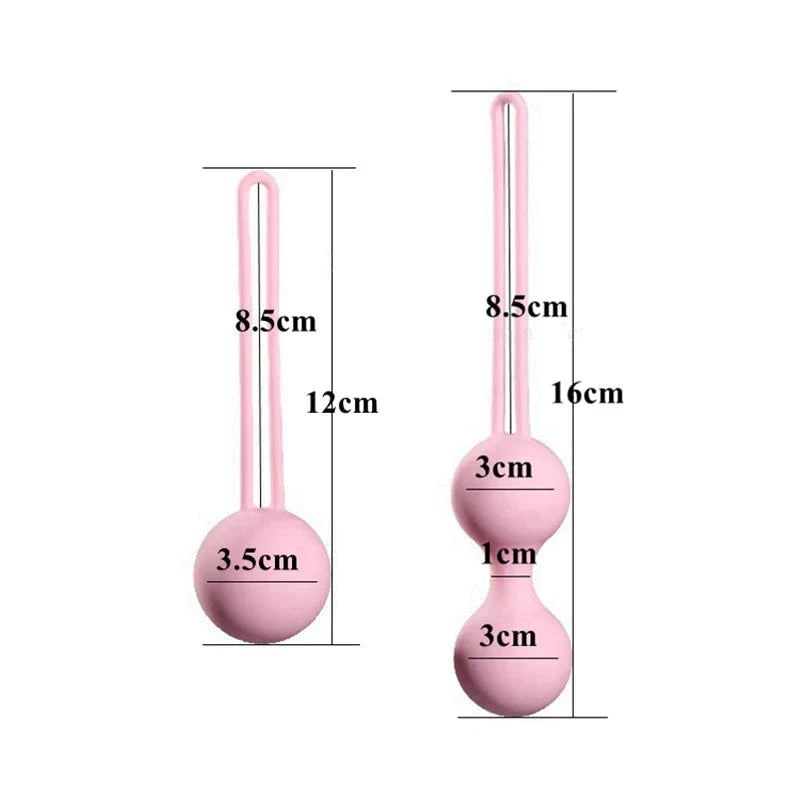 Set de bile Kegel din silicon - mai multe variante
