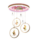 Design fete plafon lampă - prințese