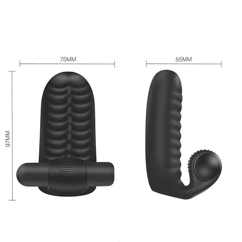 Vibrator cu deget de buzunar