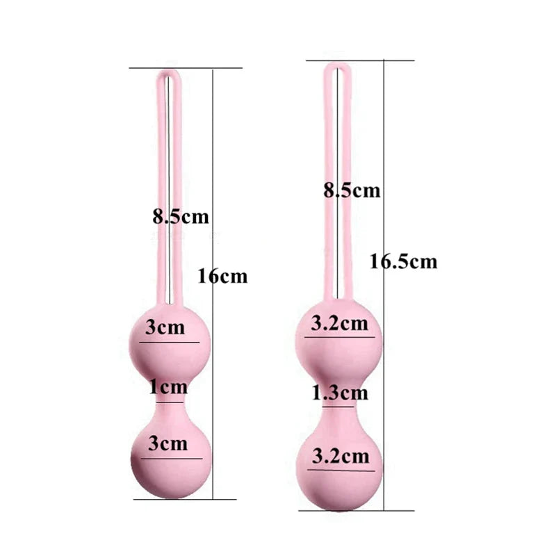 Set de bile Kegel din silicon - mai multe variante