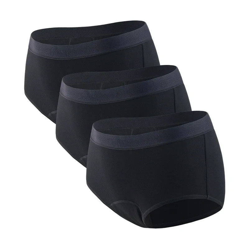 Chiloți menstruali Comfort din bambus pentru femei - 3 buc
