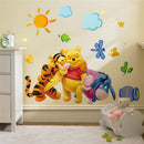 Autocolant de perete 3D pentru copii mari Winnie the Pooh