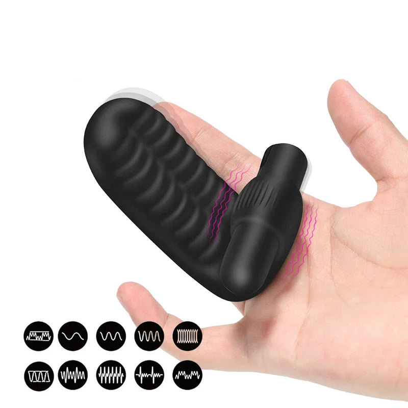 Vibrator cu deget de buzunar