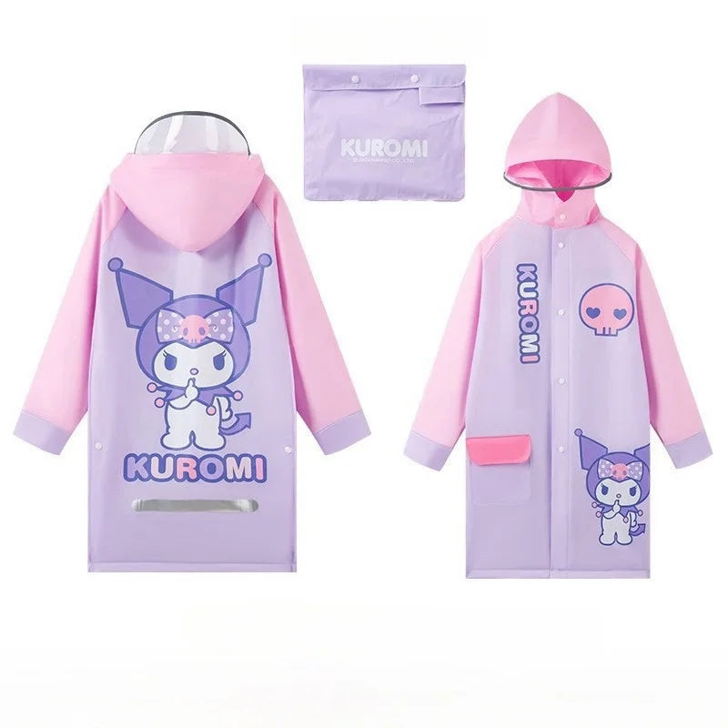 Kuromi fete impermeabil - mai multe variante