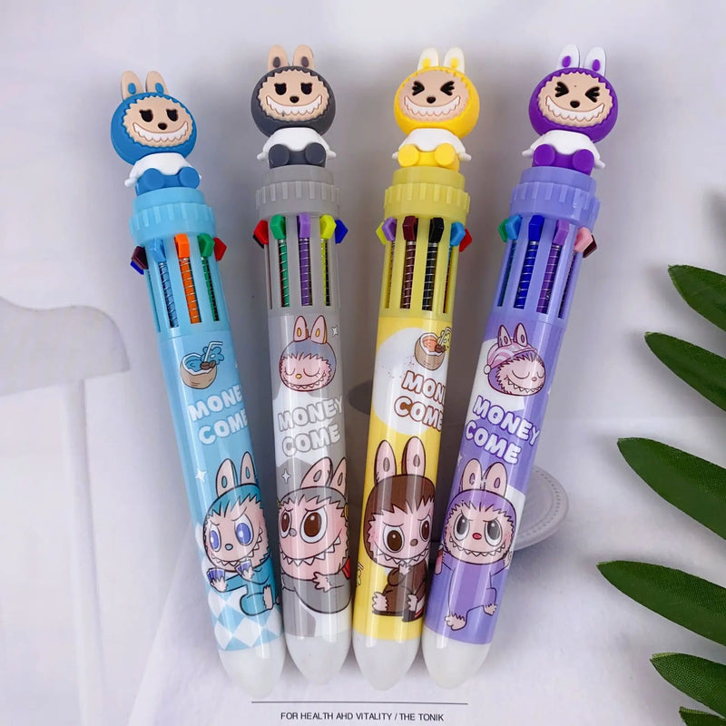 Pix multicolor cu motiv Labubu – mai multe variante