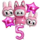 Baloane aniversare Labubu - mai multe variante