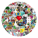 Abțibilduri Minecraft - 100 buc