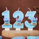 Lumânări de tort cu numărul Stitch - mai multe variante