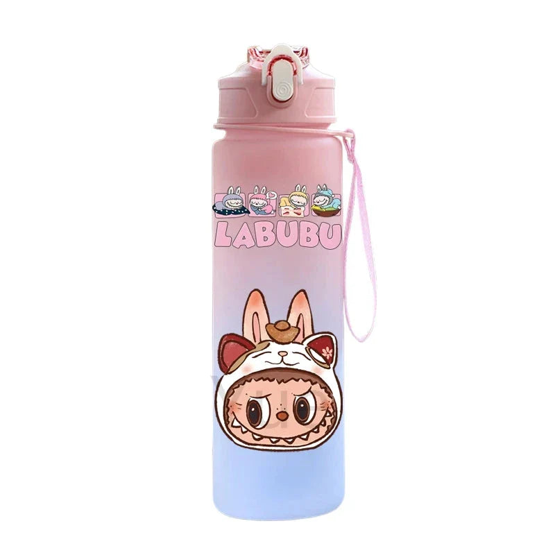 Sticlă de apă design Labubu - 750 ml - mai multe variante
