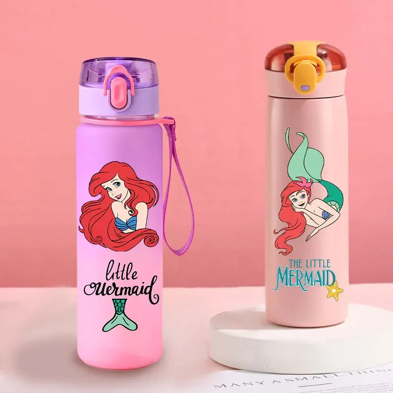 Sticlă de apă pentru fete Little Mermaid - mai multe variante