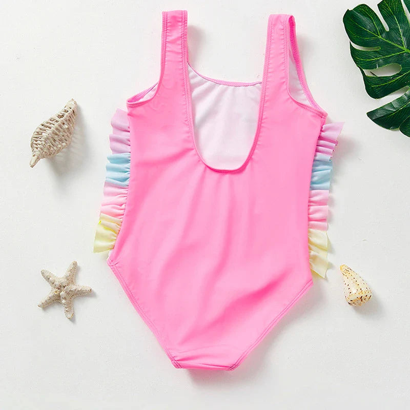 Costume de baie unicorn fete