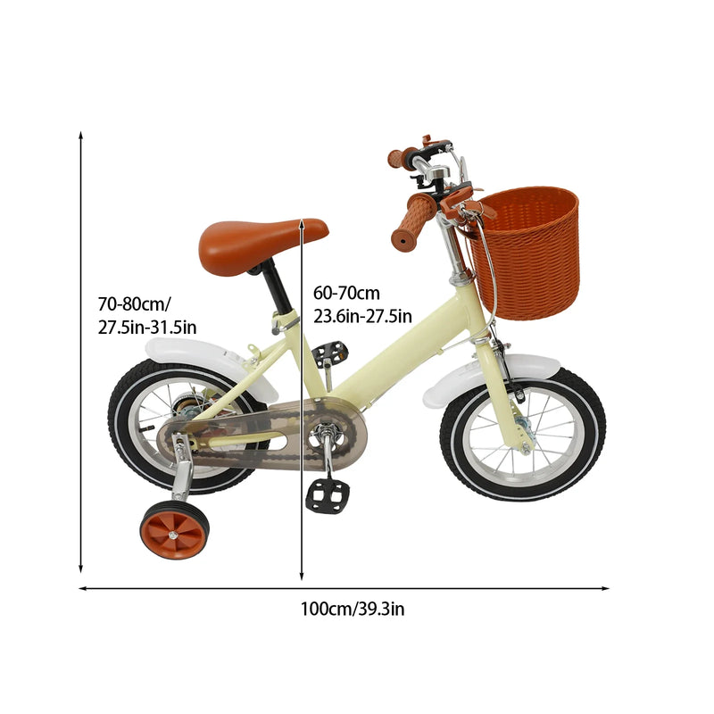 Bicicletă pentru copii cu coș - mai multe variante