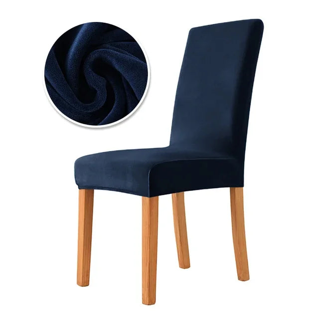 VelvetCover ™ Elastic catifea bucătărie scaun Cover - mai multe variante