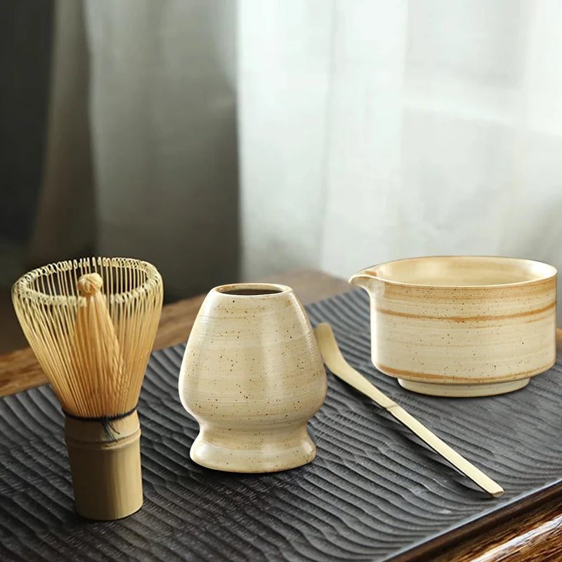 Set tradițional japonez de ceai Matcha - mai multe variante
