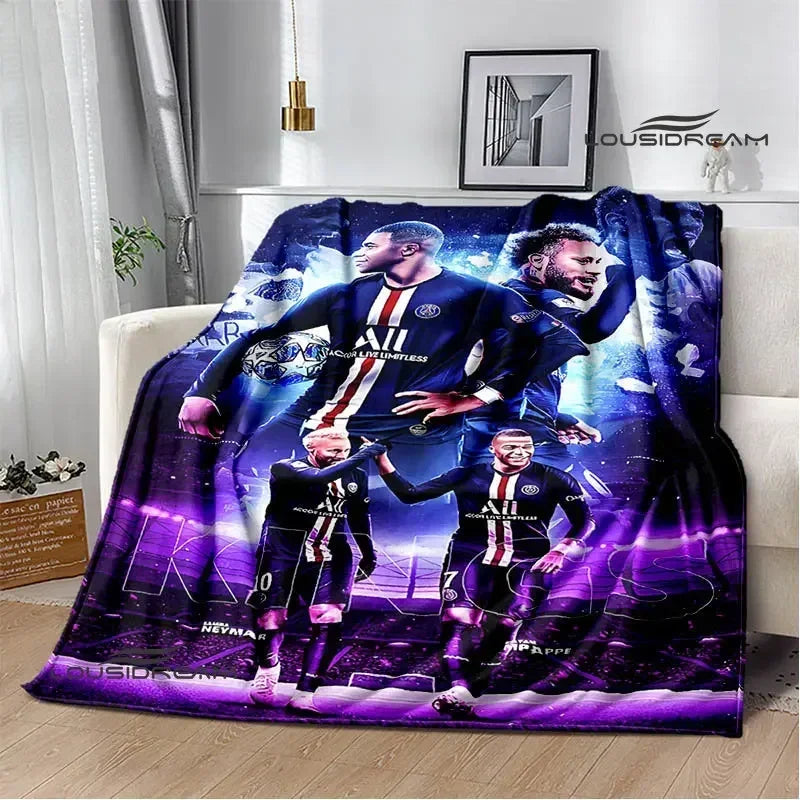 Design pătură Kylian Mbappé - mai multe variante