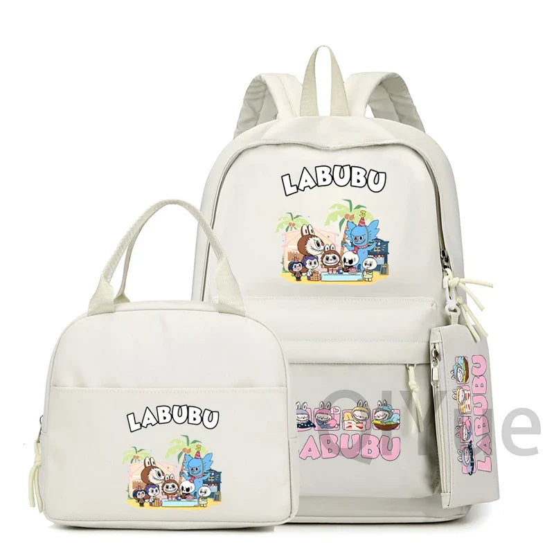 Design școală set Labubu - mai multe variante