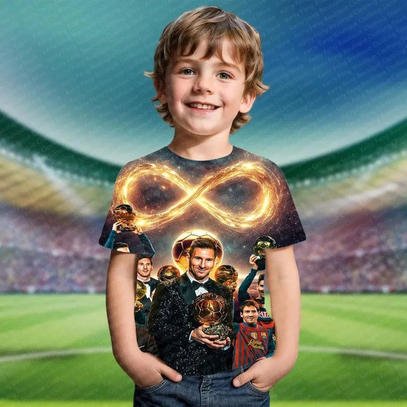 Tricoul de vară pentru copii Lionel Messi