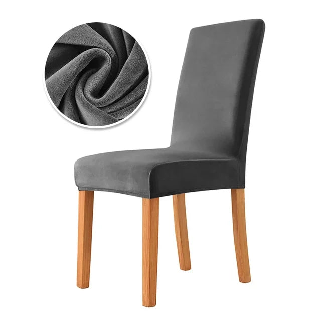 VelvetCover ™ Elastic catifea bucătărie scaun Cover - mai multe variante