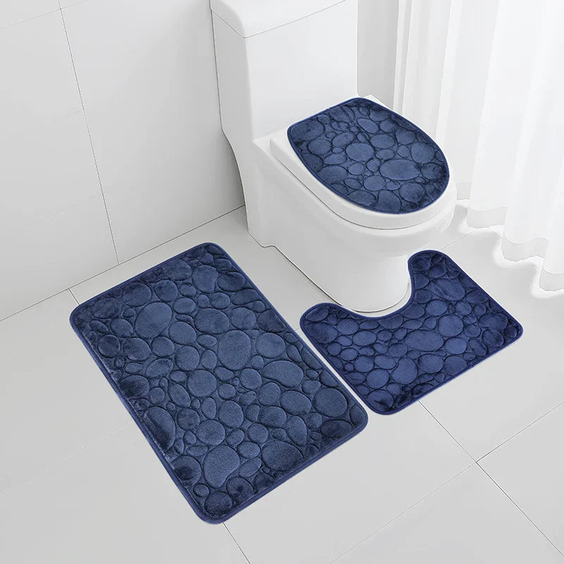 Set de covoare de baie - 3 buc