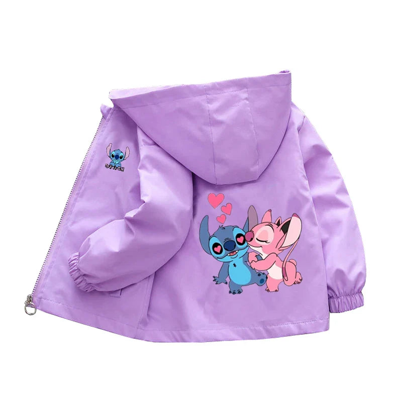 Jachetă de primăvară și toamnă pentru copii Stitch - mai multe variante