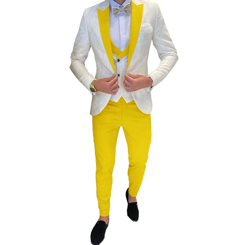 Costum bărbătesc de lux pentru nuntă - mai multe variante
