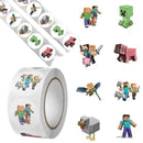 Autocolante pentru copii Minecraft - 500 buc