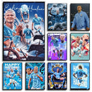 Imaginea de design a unui fotbalist - Erling Haaland