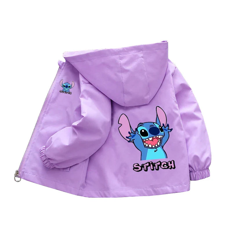 Jachetă de primăvară și toamnă pentru copii Stitch - mai multe variante