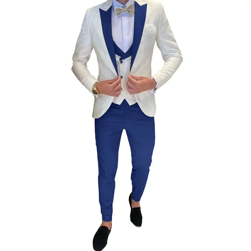 Costum bărbătesc de lux pentru nuntă - mai multe variante