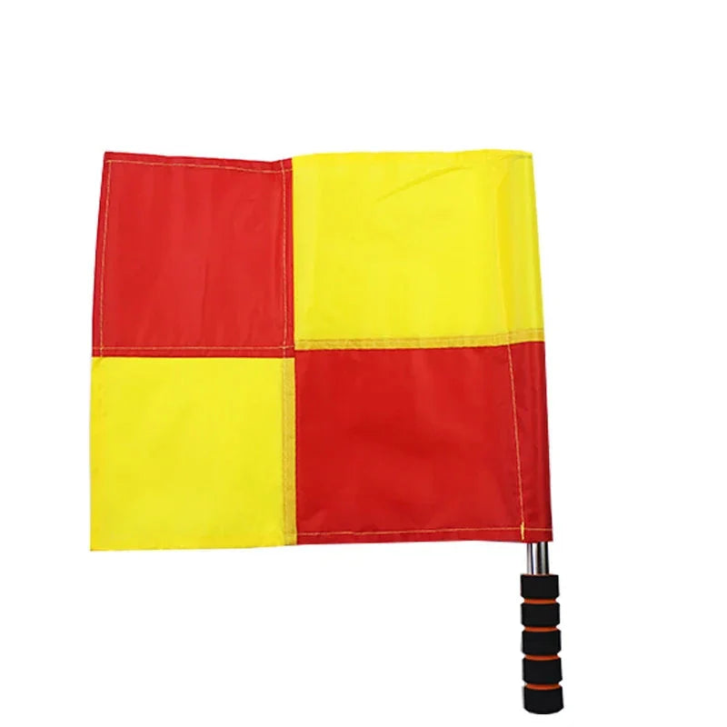 Steag pentru arbitrii de fotbal - mai multe variante