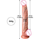 Dildo realist extra lung - 33 cm - mai multe variante