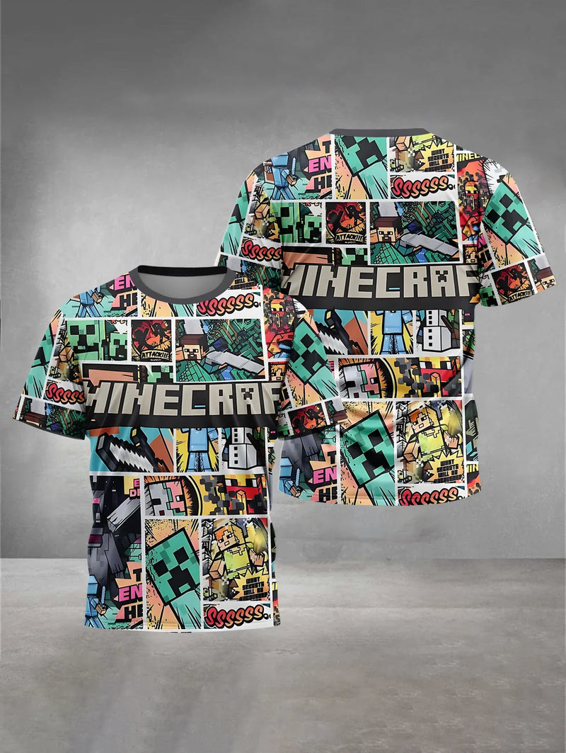 Tricoul elegant pentru copii Minecraft - mai multe variante