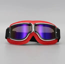 Ochelari de motocicletă din piele - mai multe variante