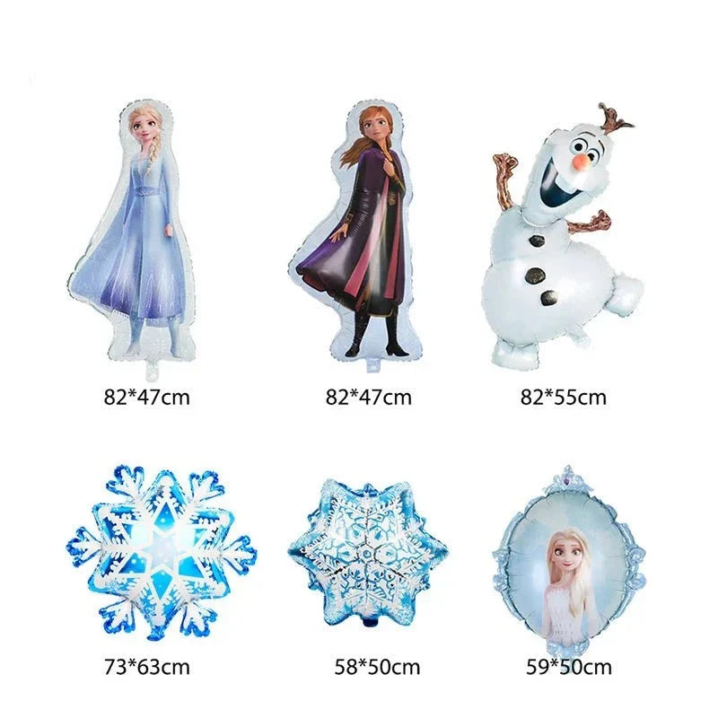 Frozen Baloane de ziua de naștere - mai multe variante