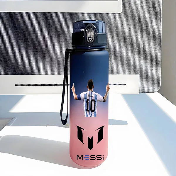 Design sticlă de apă - Lionel Messi