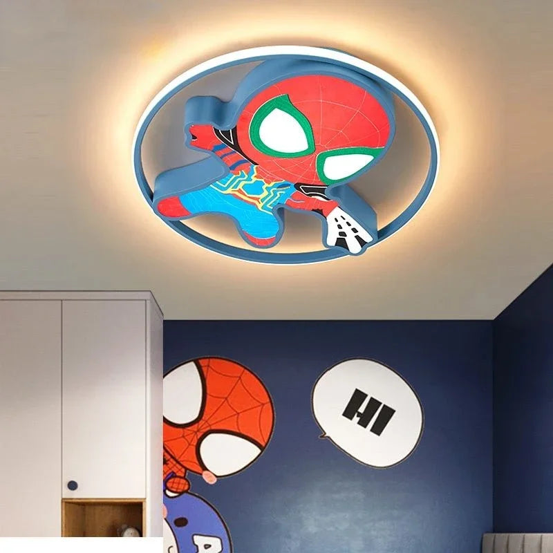 Plafonieră de design Spiderman - mai multe variante