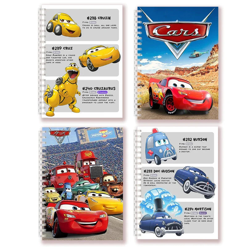 Caiet școlar A5 Cars 3 - mai multe variante