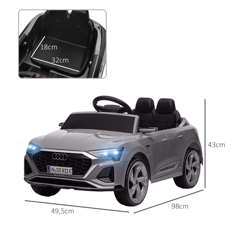 Mașină electrică mare pentru copii de la Audi Q8 - mai multe variante